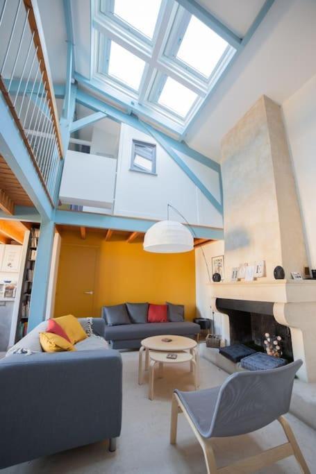 Maison Type Loft - Avec Parking En Plein Centre La Rochelle  Exterior foto