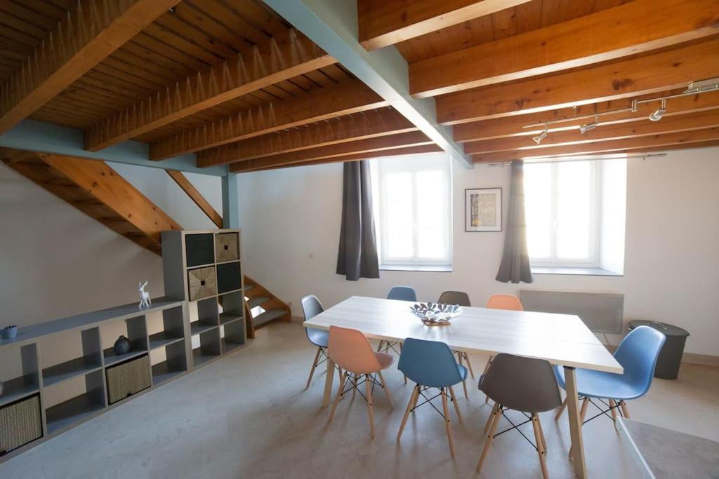 Maison Type Loft - Avec Parking En Plein Centre La Rochelle  Exterior foto