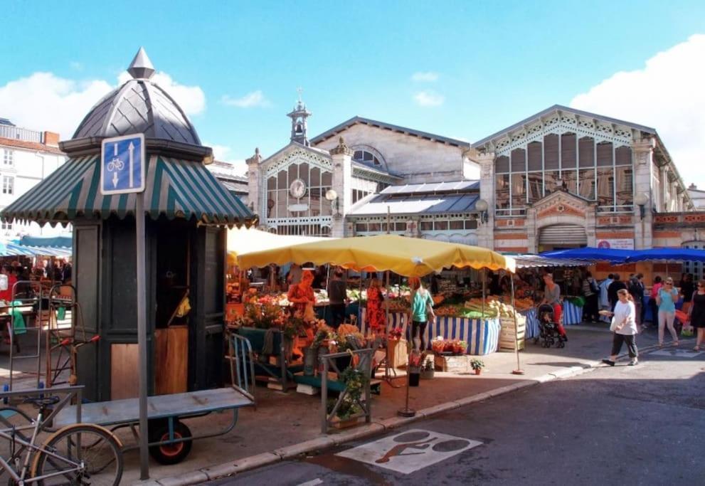 Maison Type Loft - Avec Parking En Plein Centre La Rochelle  Exterior foto